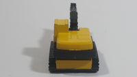 Majorette Pelle Mecanique Excavator 1/100 Scale Yellow No. 242 Die Cast Toy Car Construction Equipment Machinery Digger Vehicle