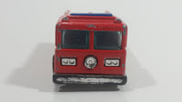 1982 Hot Wheels Fire Eater Red Fire Truck Die Cast Toy Car Vehicle - BW - Blue Lights