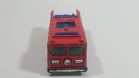 1982 Hot Wheels Fire Eater Red Fire Truck Die Cast Toy Car Vehicle - BW - Blue Lights