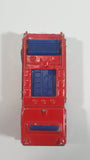 1982 Hot Wheels Fire Eater Red Fire Truck Die Cast Toy Car Vehicle - BW - Blue Lights