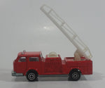 Vintage Majorette Pompier Fire Ladder Truck No. 207 Red 1/100 Scale Die Cast Toy Car Firefighting Rescue Emergency Vehicle