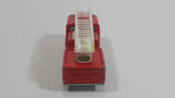 Vintage Majorette Pompier Fire Ladder Truck No. 207 Red 1/100 Scale Die Cast Toy Car Firefighting Rescue Emergency Vehicle