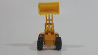 Unknown Brand Tractor Bull Dozer Yellow Plastic and Metal Die Cast Toy Car Construction Equipment Machinery Vehicle