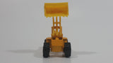 Unknown Brand Tractor Bull Dozer Yellow Plastic and Metal Die Cast Toy Car Construction Equipment Machinery Vehicle