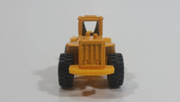 Unknown Brand Tractor Bull Dozer Yellow Plastic and Metal Die Cast Toy Car Construction Equipment Machinery Vehicle