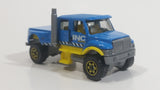 2014 Matchbox MBX Construction International CXT Blue Semi Truck Die Cast Toy Car Vehicle