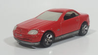 Rare 1997 Hot Wheels Mercedes SLK Red Die Cast Toy Car Vehicle