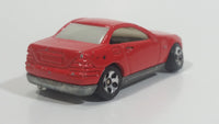 Rare 1997 Hot Wheels Mercedes SLK Red Die Cast Toy Car Vehicle