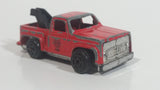 Vintage Buddy L "Metal Made"  Mini Fire Dept. Tow Truck Red Die Cast Toy Car Vehicle