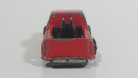 Vintage Buddy L "Metal Made"  Mini Fire Dept. Tow Truck Red Die Cast Toy Car Vehicle