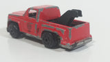 Vintage Buddy L "Metal Made"  Mini Fire Dept. Tow Truck Red Die Cast Toy Car Vehicle