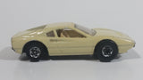 1989 Hot Wheels Color Racers Street Beast Race Bait 308 Cream Ferrari Die Cast Toy Car Vehicle BW