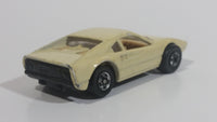 1989 Hot Wheels Color Racers Street Beast Race Bait 308 Cream Ferrari Die Cast Toy Car Vehicle BW