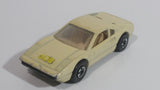 1989 Hot Wheels Color Racers Street Beast Race Bait 308 Cream Ferrari Die Cast Toy Car Vehicle BW