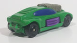 1994 Hot Wheels Twin Engine Green Plastic Body Die Cast Toy Car Vehicle McDonald's Happy Meal