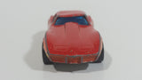 1982 Hot Wheels Gold Hot Ones Corvette Stingray Red Die Cast Toy Car Vehicle - Hong Kong