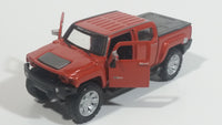 HTF Maisto Hummer H3T Copper Orange 1/47 Scale Die Cast Toy Car Vehicle with Opening Doors