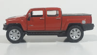 HTF Maisto Hummer H3T Copper Orange 1/47 Scale Die Cast Toy Car Vehicle with Opening Doors