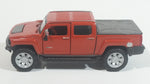 HTF Maisto Hummer H3T Copper Orange 1/47 Scale Die Cast Toy Car Vehicle with Opening Doors