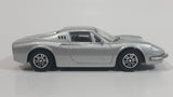 Burago Dino 246 GT Silver Grey 1/43 Scale Die Cast Toy Car Vehicle