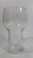 Vintage Pepsi-Cola White Script 6" Tall Glass Cup