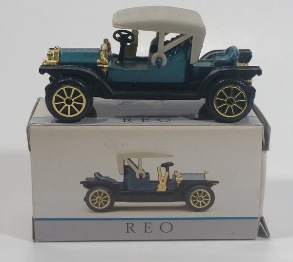 Vintage Reader's Digest High Speed Corgi Reo Teal Blue No. 212 Classic Die Cast Toy Antique Car Vehicle