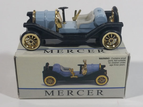 Vintage Reader's Digest High Speed Corgi Mercer Light Blue and Gold No. HF9089 Classic Die Cast Toy Antique Car Vehicle