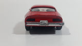 1999 New Ray 1973 Pontiac Fire Bird Red Pullback Motorized Friction Die Cast Toy Car Vehicle with Opening Doors