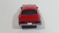 1999 New Ray 1973 Pontiac Fire Bird Red Pullback Motorized Friction Die Cast Toy Car Vehicle with Opening Doors