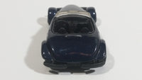 Maisto 2001 Chrysler Prowler Convertible Dark Midnight Black Blue Die Cast Toy Car Vehicle