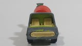 Vintage PlayArt Cement Mixer Green and Orange Die Cast Toy Car Construction Building Equipment Vehicle - Missing half the Barrel - Hong Kong