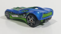 2006 Hot Wheels Pizza Palace CUL8R Blue Die Cast Toy Car Vehicle PR5