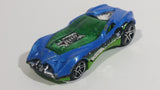 2006 Hot Wheels Pizza Palace CUL8R Blue Die Cast Toy Car Vehicle PR5