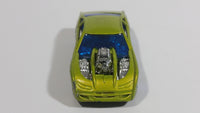 2005 Hot Wheels Speed Trap Raceway Overbored 454 Satin Light Green Die Cast Toy Car Vehicle