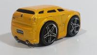 2005 Hot Wheels First Editions Blings Dodge Magnum R/T Metalflake Pearl Yellow Die Cast Toy Car Vehicle