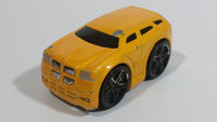 2005 Hot Wheels First Editions Blings Dodge Magnum R/T Metalflake Pearl Yellow Die Cast Toy Car Vehicle