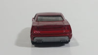 2010 Hot Wheels V-Drop Rapid Transit Metallic Dark Red Die Cast Toy Car Vehicle