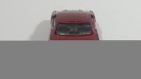 2010 Hot Wheels V-Drop Rapid Transit Metallic Dark Red Die Cast Toy Car Vehicle