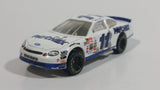 1997 Racing Champions NASCAR #11 Ford Taurus Paychex White Die Cast Toy Race Car Vehicle