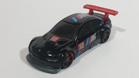 2012 Hot Wheels BMW M3 GT2 Black Die Cast Toy Race Car Vehicle