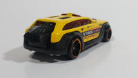 2014 Hot Wheels City Rescue HW Pursuit Yellow Die Cast Fire Rescue Toy Car Vehicle