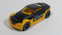 2014 Hot Wheels Ultimate Racing Symbolic Black and Orange #5 Die Cast Toy Car Vehicle