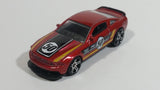 2014 Hot Wheels HW City Mustang 50th Mustang Boss 302 Laguna Seca Metalflake Red Die Cast Toy Car Vehicle