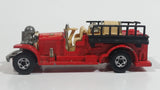 1982 Hot Wheels Old Number 5 Fire Truck Red Die Cast Toy Firefighting Rescue Emergency Vehicle