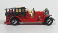 1982 Hot Wheels Old Number 5 Fire Truck Red Die Cast Toy Firefighting Rescue Emergency Vehicle