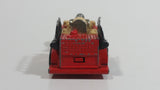 1982 Hot Wheels Old Number 5 Fire Truck Red Die Cast Toy Firefighting Rescue Emergency Vehicle