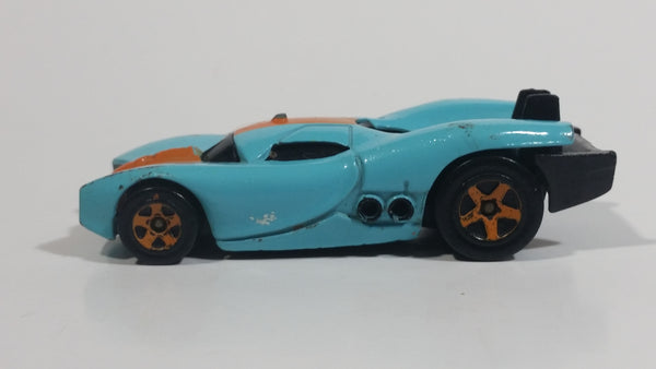 2008 Hot Wheels Prototype H-24 Light Blue Die Cast Toy Car Vehicle