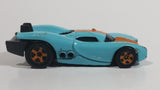 2008 Hot Wheels Prototype H-24 Light Blue Die Cast Toy Car Vehicle