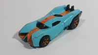 2008 Hot Wheels Prototype H-24 Light Blue Die Cast Toy Car Vehicle