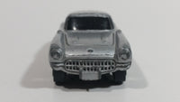 Maisto '57 Chevrolet Corvette Silver Grey With Red Stripe Die Cast Toy Car Vehicle